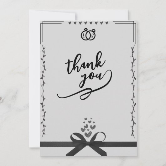 Wedding Invitation 招待状 (裏面)