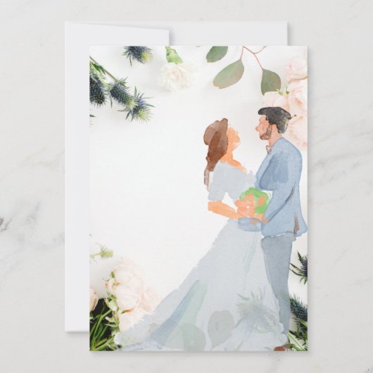 Wedding Invitation 招待状 (裏面)