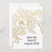 Wedding Invitation 招待状 (正面/裏面)