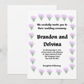 Wedding Invitation 招待状 (正面/裏面)