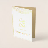 wedding Invitation 箔カード (正面)