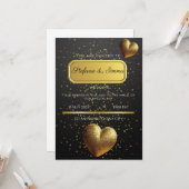 wedding invitation card  カード (正面/裏面インサイチュ)