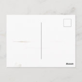 Wedding invitation card ポストカード (裏面)