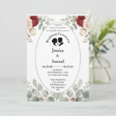 Wedding Invitation Card 招待状 (スタンド正面)