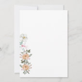 wedding invitation ,  card marriage invitation   招待状 (裏面)