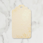 Wedding Invitation Elegant European Botanical ギフトタグ (正面)