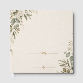 Wedding Invitation Elegant European Botanical ゲストブック