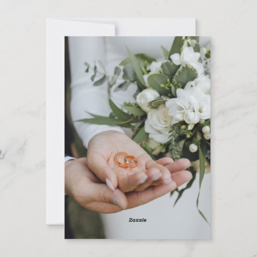 Wedding invitation for you シーズンカード (裏面)