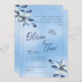 Wedding Invitation / Invitación de boda シーズンカード (正面/裏面)