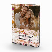 Wedding invitation keepsake photo block フォトブロック (右)