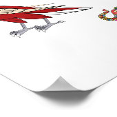 Wedding Invitation Poster | Elegant Animal Art ポスター (角)