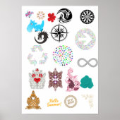 Wedding Invitation Poster | Elegant Classic Script ポスター (正面)