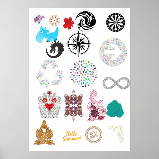 Wedding Invitation Poster | Elegant Classic Script ポスター (正面)