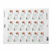 Wedding Invitation, Vintage, Ornate Frame, Customi ラベル (フルシート)