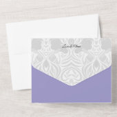 Wedding Invitation | Yumeji-Inspired Design オールインワン招待状 (裏面)