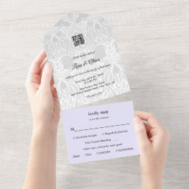 Wedding Invitation | Yumeji-Inspired Design オールインワン招待状
