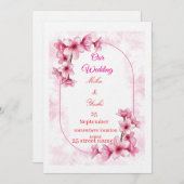 Wedding Invitations 招待状 (正面/裏面)