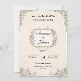  Wedding Invitations 招待状