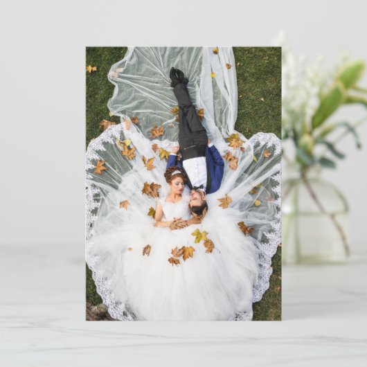 wedding invitations  招待状 (スタンド正面)