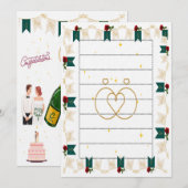 wedding invitations 招待状 (正面/裏面)