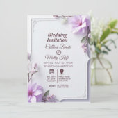 Wedding Invitations 招待状 (スタンド正面)