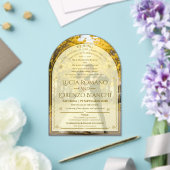 Wedding Invitations Minimalist Acrylic Invitation アクリル招待状 (インサイチュ (ウェディング))