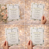 Wedding Invitations QR Code Elegant And minimalist 招待状