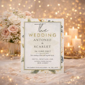 Wedding Invitations QR Code Elegant And minimalist 招待状