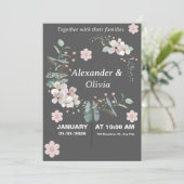  Wedding Invite 招待状 (スタンド正面)