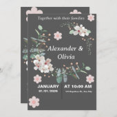  Wedding Invite 招待状 (正面/裏面)