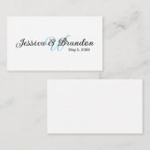Wedding Label 016 エンクロージャーカード (正面/裏面)