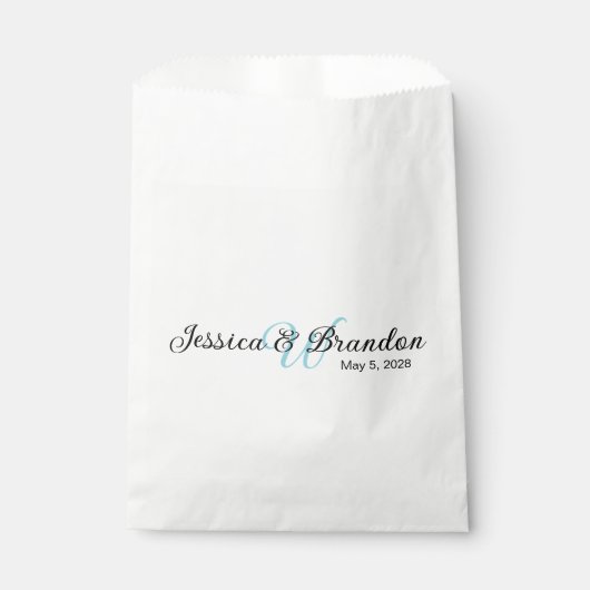 Wedding Label 016 フェイバーバッグ (正面)