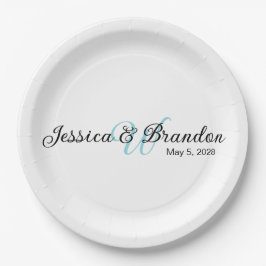 Wedding Label 016 ペーパープレート
