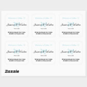 Wedding Label 016 Sq スクエアシール (シート)