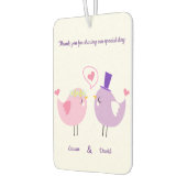 Wedding Love Birds カーエアーフレッシュナー (左)