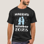 Wedding Love October 2023 Married Tシャツ (正面)