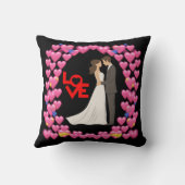 Wedding Love – Romantic クッション (裏面)