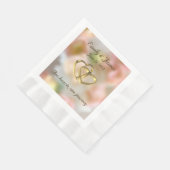 Wedding Luncheon Paper Napkin 縁ありランチョンナプキン (角)