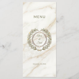 Wedding Marble and Laurel / Boda Mármol y Laurel メニュー