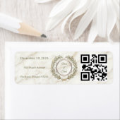 Wedding Marble and Laurel / Boda Mármol y Laurel ラベル (インサイチュ)
