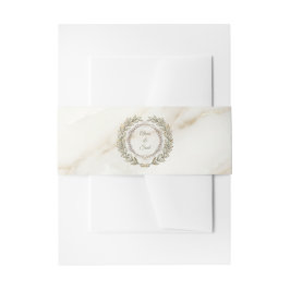 Wedding Marble and Laurel / Boda Mármol y Laurel 招待状ベリーバンド