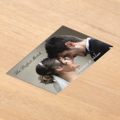 Wedding Matchbox – Perfect Match Premium Edition アクリル招待状 (レイダウン)