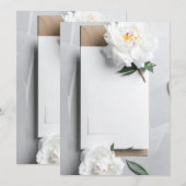 wedding menu メニュー (正面/裏面)