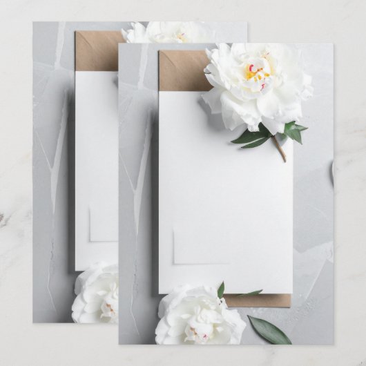 wedding menu メニュー (正面/裏面)