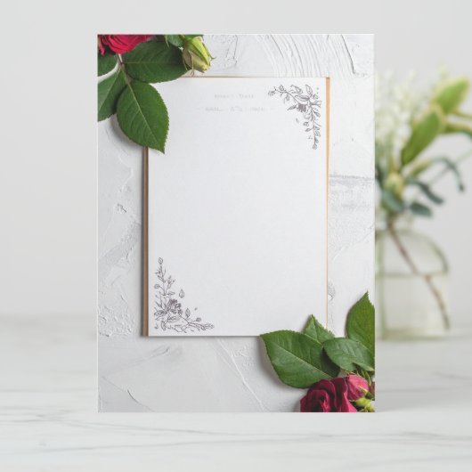 wedding menu メニュー (スタンド正面)