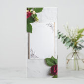 wedding menu メニュー (スタンド正面)