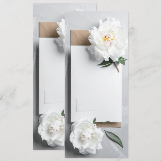 wedding menu メニュー (正面/裏面)