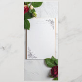 wedding menu メニュー (裏面)