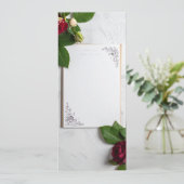 wedding menu メニュー (スタンド正面)