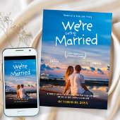 Wedding Minimalist movie poster photo 招待状